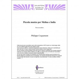 Piccola musica per Melina e India