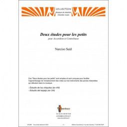 Deux études pour les petits