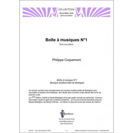 Boîte à musique n° 1