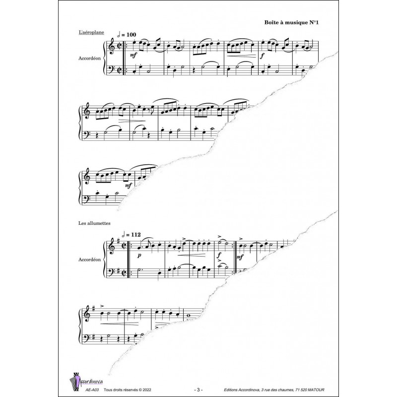 Boîte à musique n° 1