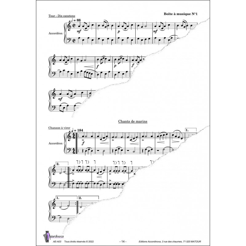 Boîte à musique n° 1