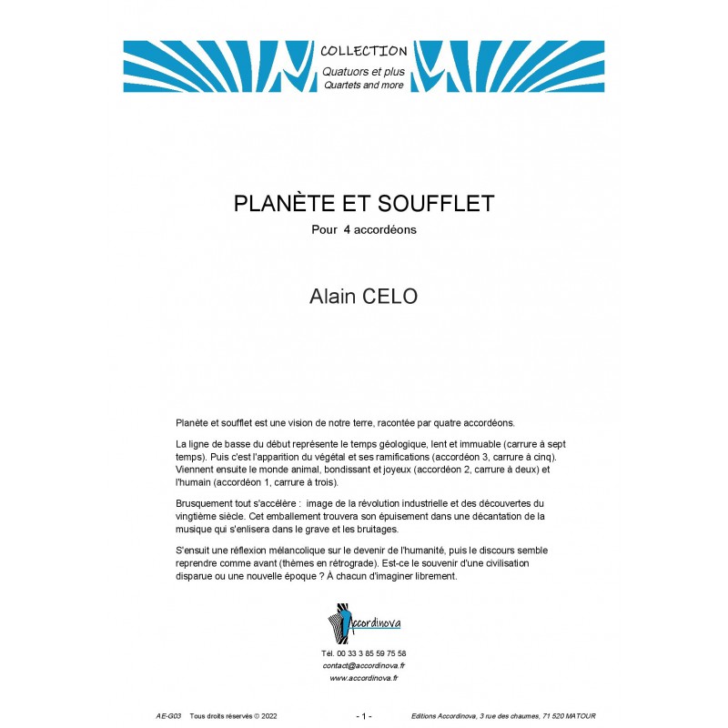 Planète et Soufflet