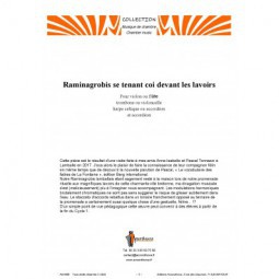 Raminagrobis se tenant coi devant	 les lavoirs