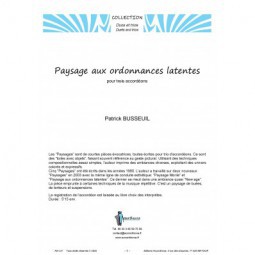 Paysage aux ordonnances latentes