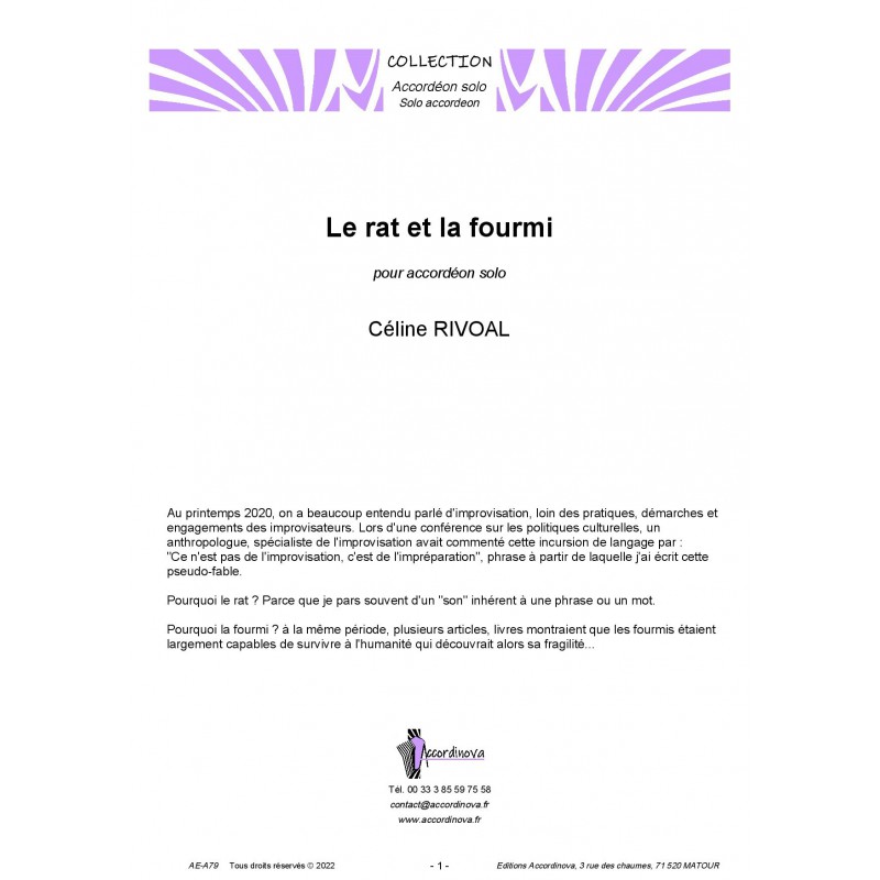 Le rat et la fourmi