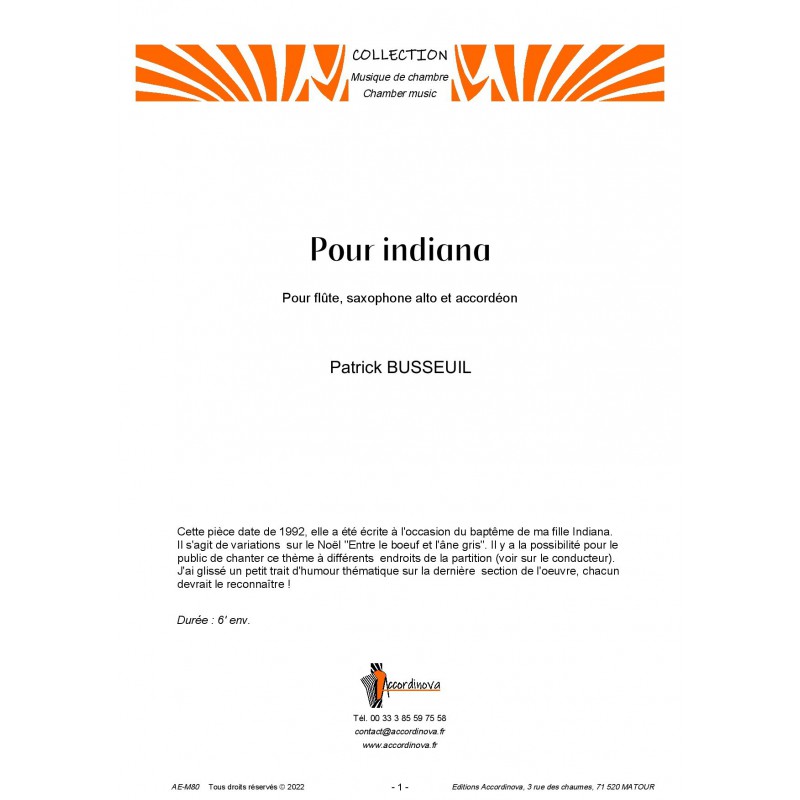 Pour Indiana