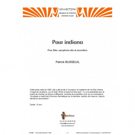 Pour Indiana