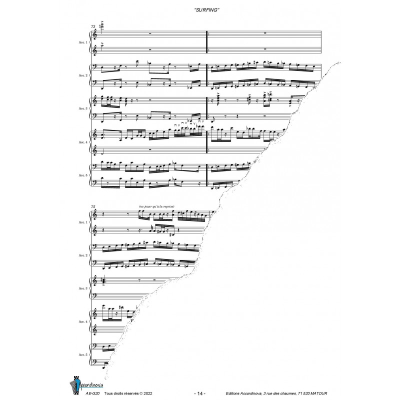 SURFING (version quintette)
