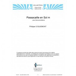 Passacaille en Sol mineur