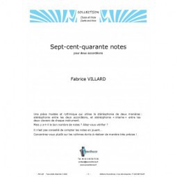 Sept-cent-quarante notes