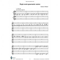 Sept-cent-quarante notes