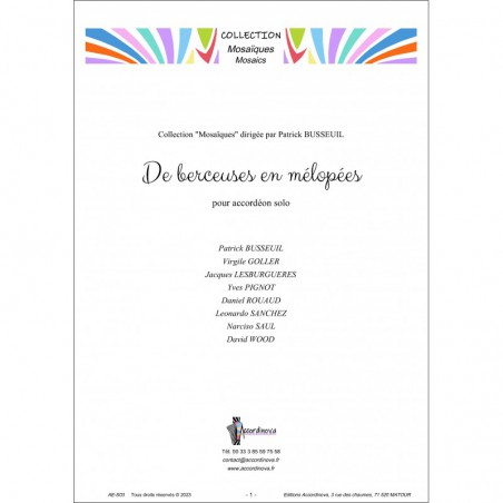 De berceuses en mélopées