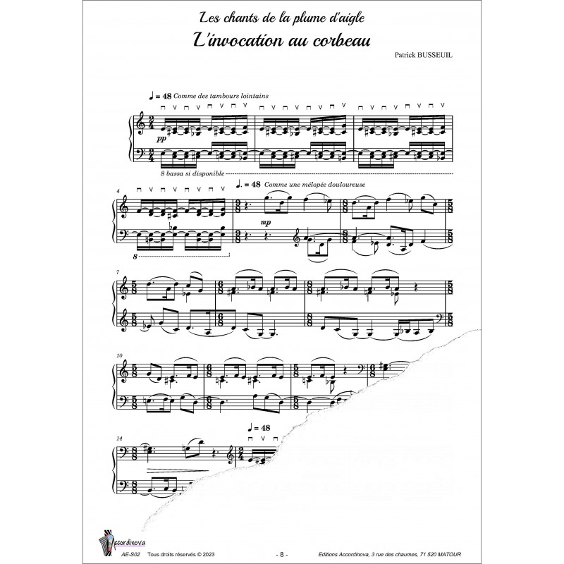 Les chants de la plume d'aigle