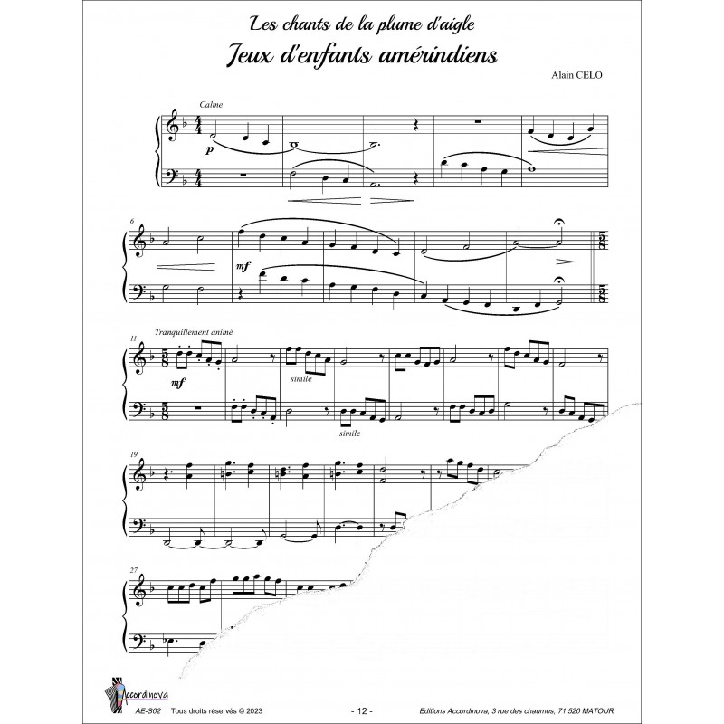 Les chants de la plume d'aigle