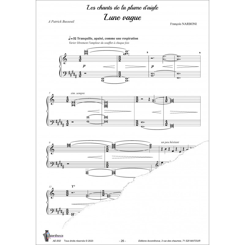 Les chants de la plume d'aigle