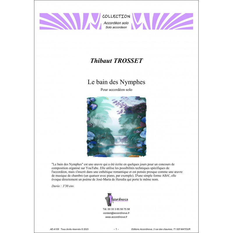 Le bain des Nymphes