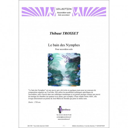 Le bain des Nymphes