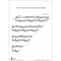 Courir à mon tipi dans mon pâtis à petit patapon