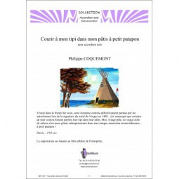 Courir à mon tipi dans mon pâtis à petit patapon