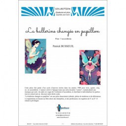 La ballerine changée en papillon