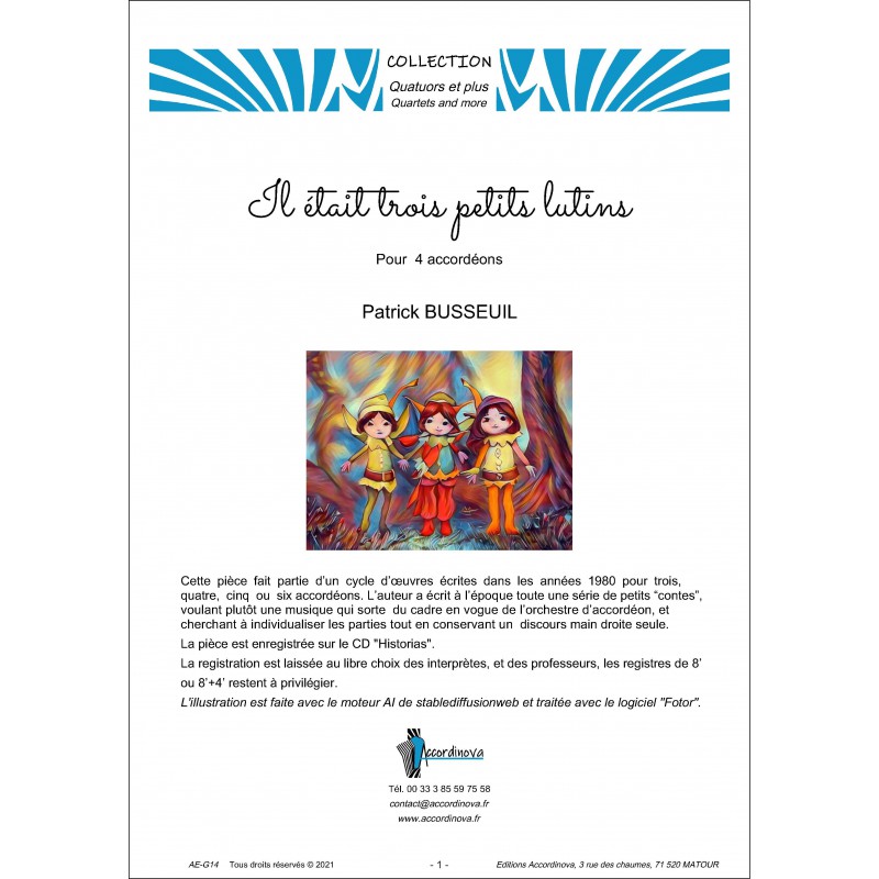 Il était trois petits lutins