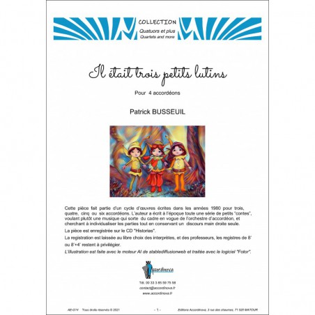 Il était trois petits lutins
