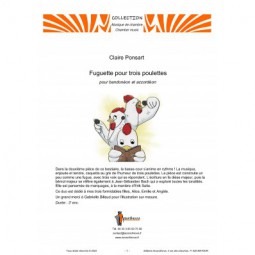 Fuguette pour trois poulettes