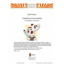 Fuguette pour trois poulettes