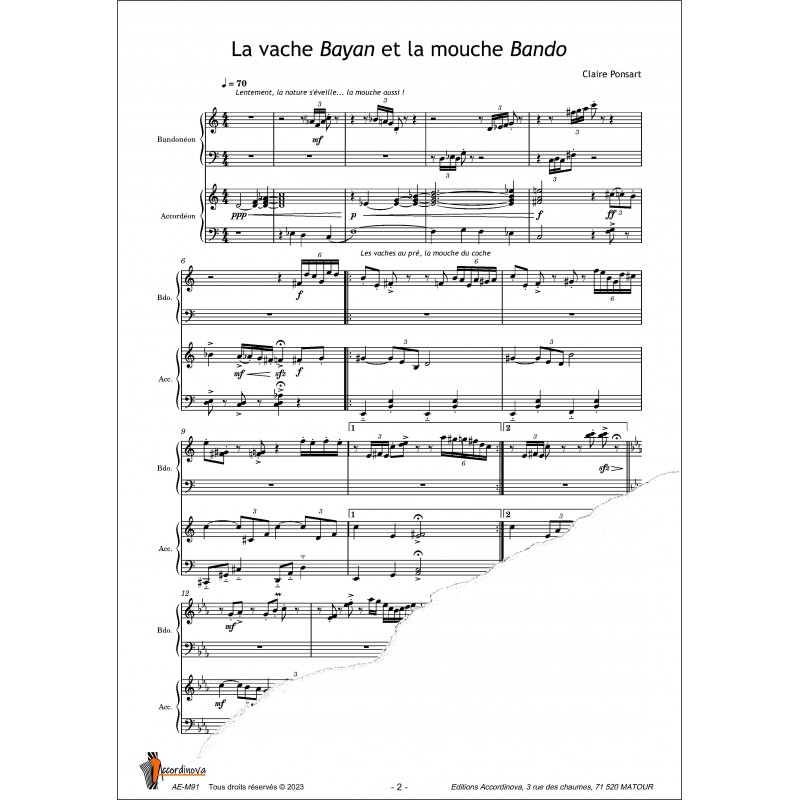 La vache Bayan et la mouche Bando