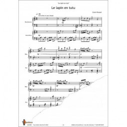 Le lapin en tutu