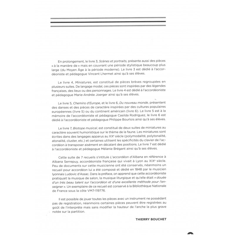 L'ACCORDEON D'ALBANA - Livre 2
