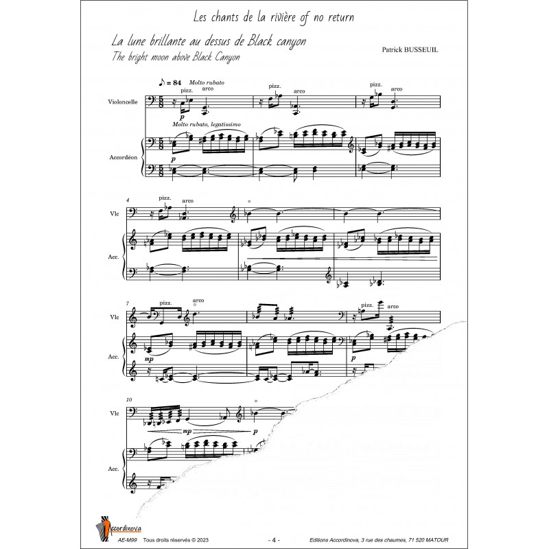 Les chants de la rivière of no return