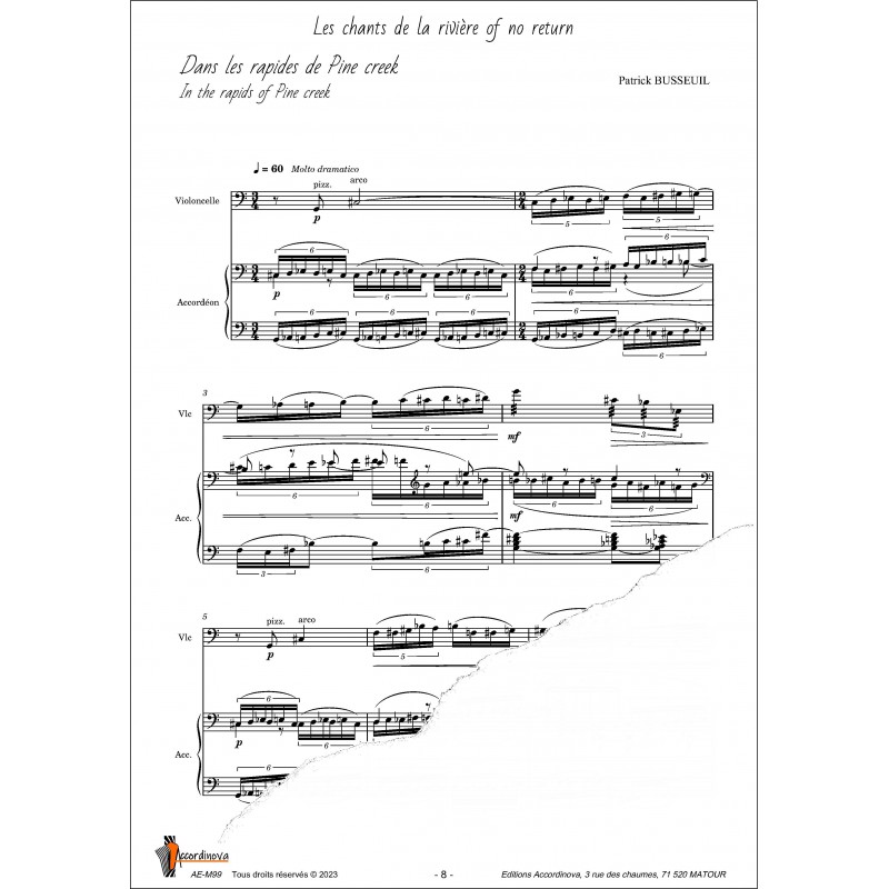 Les chants de la rivière of no return