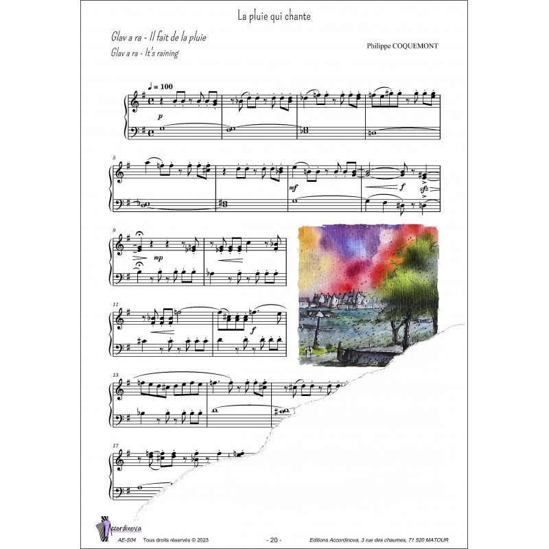 La pluie qui chante