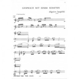 Gesprach Mit Einem Schatten (Conversation avec une ombre)