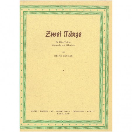 Zmei Tänze (Deux Danses)