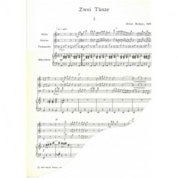 Zmei Tänze (Deux Danses)