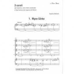 3 Corali (3 Chorals)