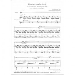 Meereslandschaft - Paysage de mer