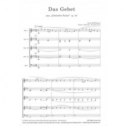 Gebet - Extrait De La Suite Gothique op.25