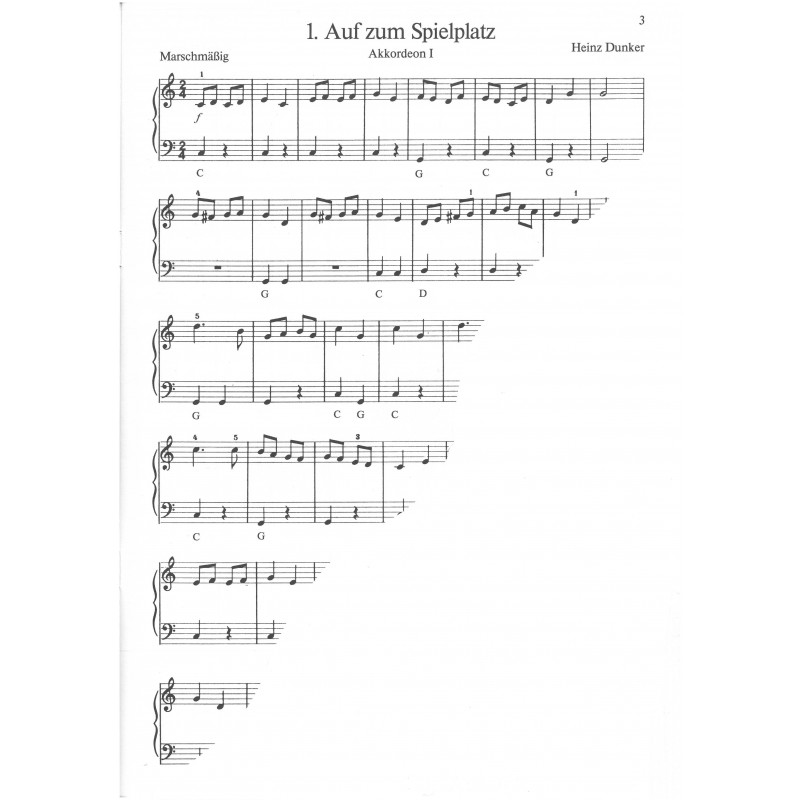 Fröliches Spiel [Volume 1] - 7 pièces pour enfant