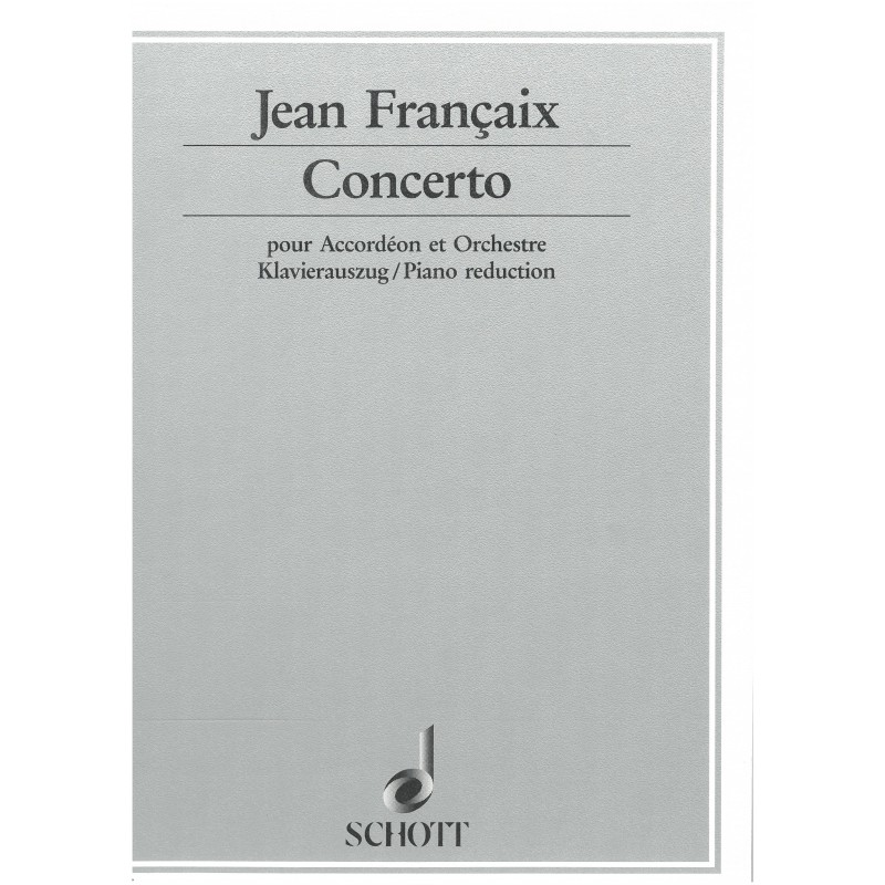 Concerto - [Partie accordéon + REDUCTION PIANO]