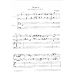 Concerto - [Partie accordéon + REDUCTION PIANO]