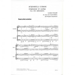 Acquarelli Cubani - 2 Accordéons