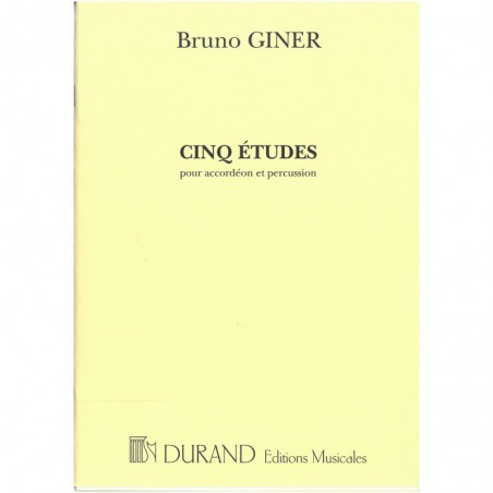 Cinq Etudes