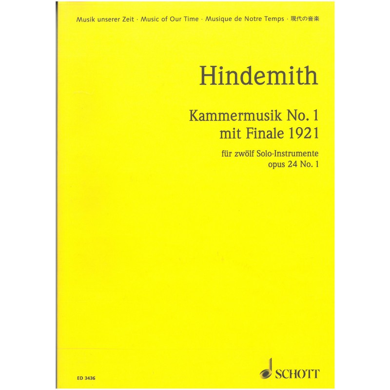 Kammermusik N°1 [CONDUCTEUR]