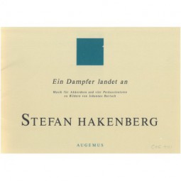 Ein Dampfer landet an (Un paquebot débarque)