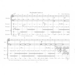 Ein Dampfer landet an (Un paquebot débarque)