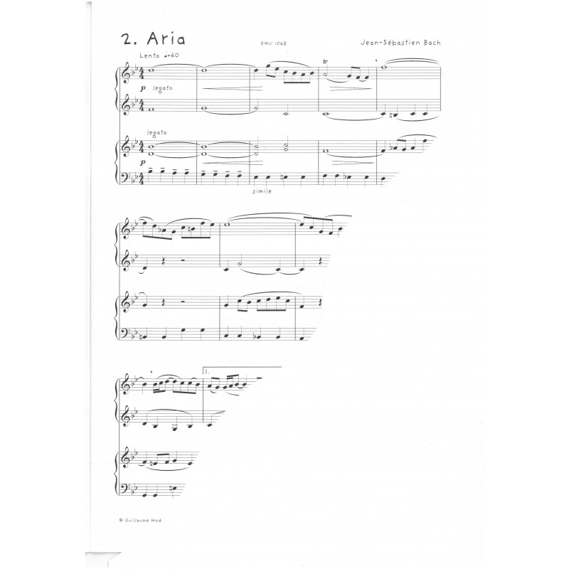 Le Petit Accordéoniste - Duos Baroques