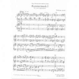 Musique de Chambre - 1